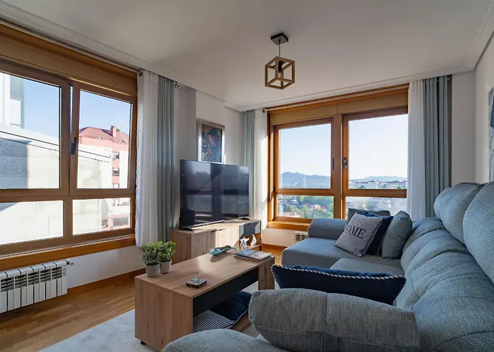 Vistas Del Valle Con Parking Apartamento Vigo